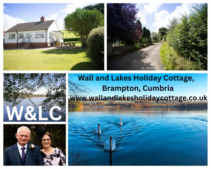 Wall & Lakes holiday cottage, Brampton Cumbria with owners and Talkin Tarn